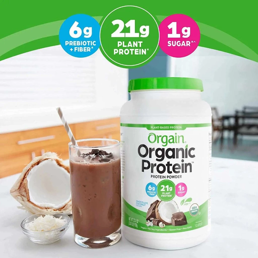 Bột protein hữu cơ Orgain Organic Protein