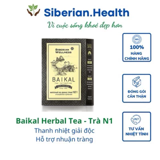 [Trà  N1]-Siberian Wellness -Trà thảo mộc Baikal tea collection. Herbal tea №1 giúp thanh nhiệt giải độc và hỗ trợ nhuận