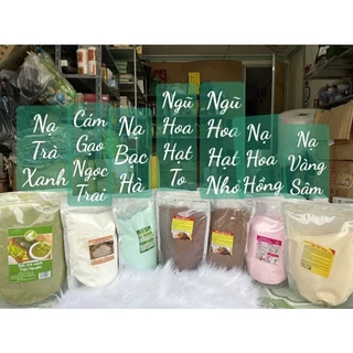 Bột đắp mặt loại 1kg hàng chuẩn, mặt nạ đắp mặt dạng bột