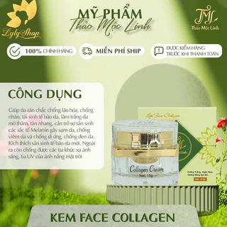 [Chính Hãng] Kem face collagen nhau thai cừu thảo mộc linh giúp trắng hồng mịn ngăn ngừa lão hoá da