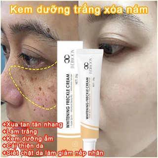 Kem nám tàn nhang kem đặc chấm tàn nhang nám tàn nhang 20g Loại bỏ các đốm đen sâu làm sáng trắng da