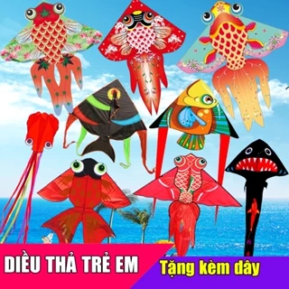 Diều thả trẻ em nhiều mẫu siêu đẹp dễ thả thân thiện môi trường