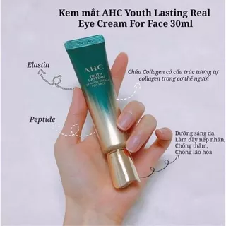 [Chính Hãng] Thanh lý Mỹ phẩm - Kem Dưỡng Mắt AHC Youth Lasting Real Eye Cream For Face 12ml