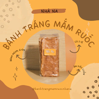 COMBO 4 TÚI - Bánh Tráng Mắm Ruốc | Đặc Sản Đà Lạt| Nhà Na