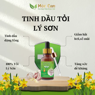 Tinh dầu tỏi tía Lý Sơn Organic hộp 30ml giúp tăng sức đề kháng, giảm hắt hơi, sổ mũi, Hỗ trợ viêm hô hấp cho trẻ em