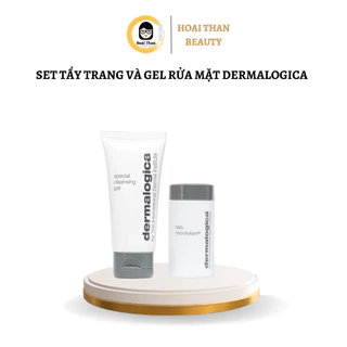 Set tẩy trang và gel rửa mặt Dermalogica