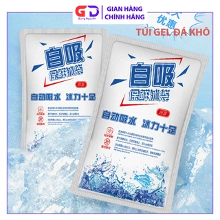 Túi gel làm lạnh bảo quản thực phẩm làm mát, bảo quản thực phẩm tươi giữ nhiệt lâu chất liệu nhựa PE chống rách