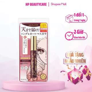 Mascara Kissme Heroine Make Nâng Cong Và Dài Mi Tối Đa Màu Nâu Gạch (6g)