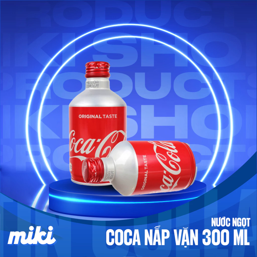 Nước Ngọt Coca Nắp Vặn 300ml Date:30.07.2024 - Bách Hoá Miki