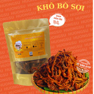 Khô Bò Sợi To 200G Bò Khô Tuyệt Phẩm Thịt Bò Chất Lượng Cao Không Chất Bảo Quản Đạt Chuẩn ATVSTP,Siêu Ngon HươngSu Food