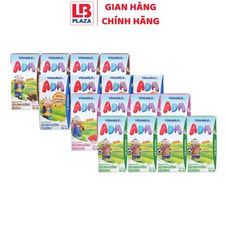 Lốc sữa dinh dưỡng Vinamilk ADM 110ml (Có đường/ Ít đường/ Dâu/ Sôcôla)