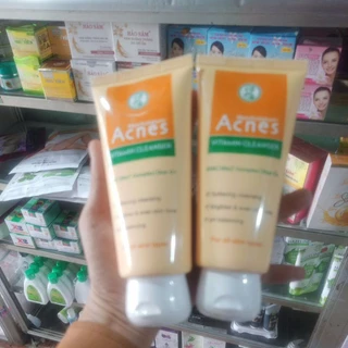 sữa rửa mặt acnes vàng sáng da mờ thâm 100ml.