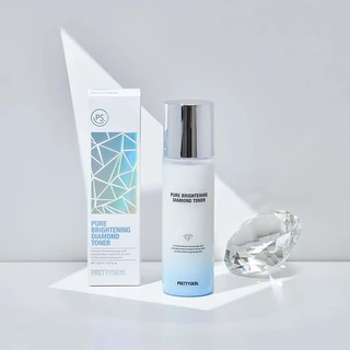 Nước Hoa Hồng Kim Cương PRETTYSKIN Pure Brightening Diamond Toner Chống Lão Hóa 150ml  SP000674