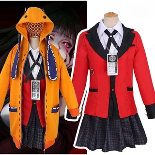 Áo Khoác Hóa Trang Kakegurui Kakegurui Rune Runa Yomozuki Nhân Dịp Halloween / Giáng Sinh