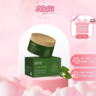 Mặt nạ diếp cá tái sinh MEEA ORGANIC 100g Dưỡng Trắng Da Giảm Thâm Se Khít Lỗ Chân Lông - Nari Beauty