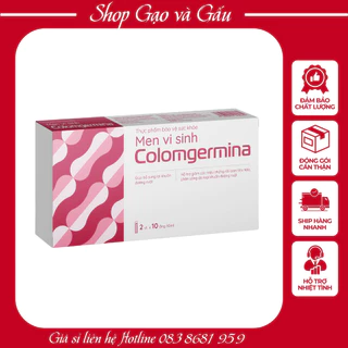 Men Vi Sinh Colomgermina hộp 20 ống x 10 ml Bổ Sung Lợi Khuẩn Đường Ruột, Giúp Trẻ Tăng Cân