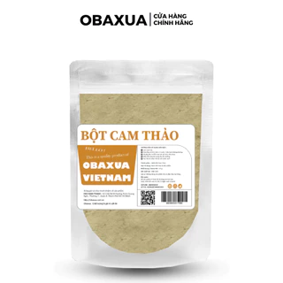 Bột Cam Thảo Nguyên Chất OBAXUA Giảm Mụn, Sáng Da