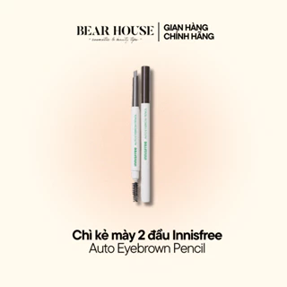 Chì kẻ mày Innisfree Auto eyebrown pencil 2 đầu