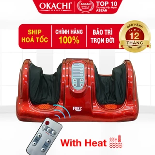 Máy Massage Chân Hồng Ngoại Fuki Nhật Bản FK- 6811 Con Lăn Massage Lòng Bàn Chân, Nhiệt Hồng Ngoại