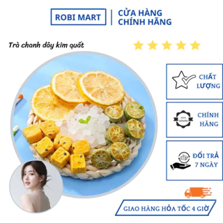 Trà chanh dây kim quất robimart, nước uống Triệu Lộ Tư, trắng da, thanh nhiệt - 1 gói dùng thử