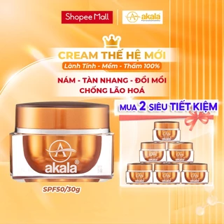 [MUA NHIỀU GIẢM GIÁ] Kem Nám - Tàn Nhang - Đồi Mồi - Chống Lão Hoá akala ( Tế Bào Mầm Tái Sinh & Collagen Peptide ) 30g