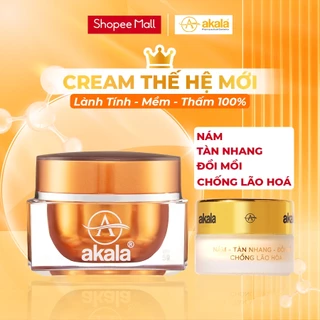 Kem Nám - Tàn Nhang - Đồi Mồi - Chống Lão Hoá akala (Tế Bào Mầm Tái Sinh và Collagen Peptide ) 8 gram & 30 gram