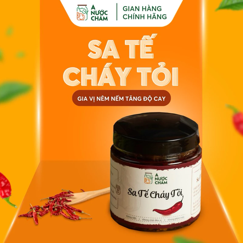 Sa tế cháy tỏi đa năng-dùng trộn mì, pha chao, trộn bánh tráng, nêm nếm món ăn đa dụng