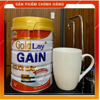 SỮA GẦY GOLDLAY GAIN  - TĂNG CÂN DÀNH CHO NGƯỜI SUY DINH DƯỠNG , NGƯỜI YẾU CẦN PHỤC HỒI THỂ TRẠNG LON 900G .