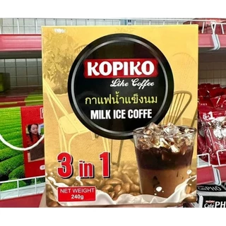 QUÀ TẶNG 1G SỮA ĐẶC +  1 HỘP Cà Phê HỘP sữa hòa tan Kopiko Thái Lan 3 in 1