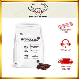 Whey Hydrolyzed|Sữa Tăng Cơ Tăng Cân Pure Product Hydrolyzed Whey chính hãng nhập khẩu Úc tại Supplement Hải Phòng