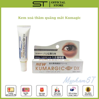 kem xóa thâm quầng mắt kumargic eye nhật bản giảm bọng mắt thâm mắt quầng mắt chống nhăn chống lão hóa vùng mắt. mẫu mới