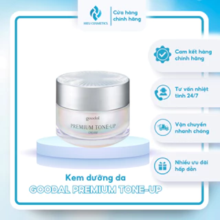 Kem Dưỡng Trắng Da Và Nâng Tone Da Tức Thì Goodal Premium Snail Tone-Up Cream