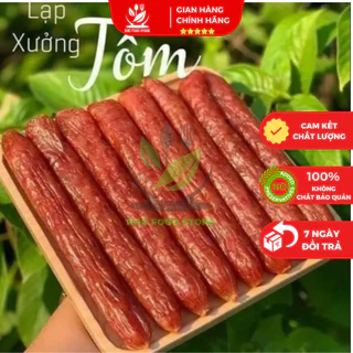 Lạp xưởng khô tôm loại thượng hạng ít mỡ vị vừa ăn chuẩn vị truyền thống