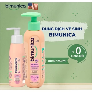 Dung dịch vệ sinh cho bé Bimunica Hoa Kỳ 0+