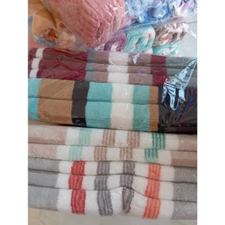 KHĂN TĂM COTTON ĐẸP 35x75cm ,gội đầu lau