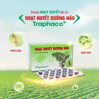 HOẠT HUYẾT DƯỠNG NÃO TRAPHACO Hàng chính hãng