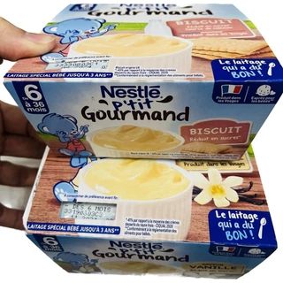 Váng Sữa Nestle Pháp 6 Hộp/ 4 hộp Cho Bé Từ 6 Tháng Mẫu Mới