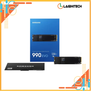 Ổ Cứng SSD Samsung 990 EVO 1TB / 2TB  M.2 (2280) PCIe® 4.0 x4 / 5.0 x2 NVMe™ 2.0 - Bảo Hành 5 Năm