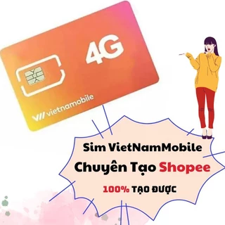 Sim  Vietnamobile chuyên tạo tài khoản Shopee ,Laz,Tik,Send