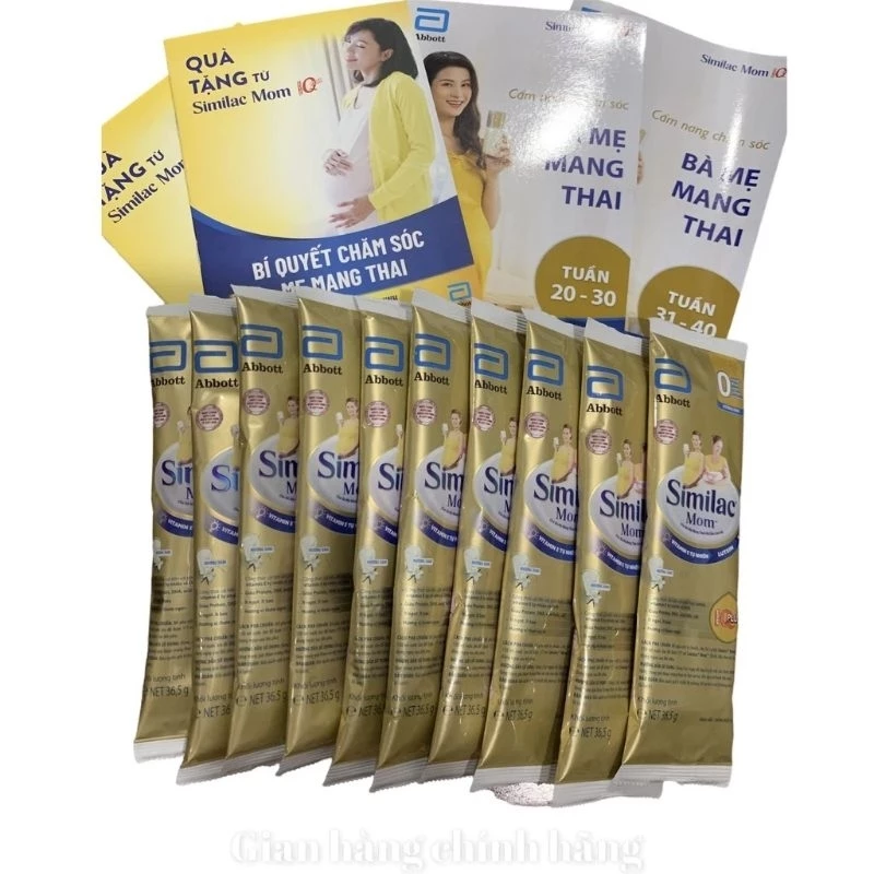 combo 10 gói sữa similac mom 36.5g/ gói