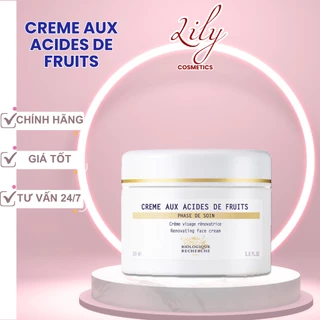 [Công ty | Creme AUX Fruits] Kem Tăng Cường Tái Tạo Và Làm Sáng Da AUX ACIDES DE FRUITS 30ml | Biologique Recherche BR