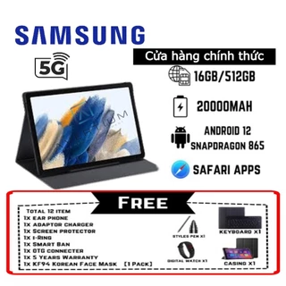 Máy tính bảng thông minh Samsung Galaxy Tab S10 FE 12.9Inch 2024 Android 13.0 16GB + 512GB Dual SIM 5G BÁN HÀNG HÀNG ĐẦU