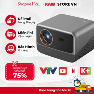 Máy Chiếu Mini KAW KP960 Hỗ Trợ Độ Phân Giải 4K Sắc Nét Phiên Bản Mới