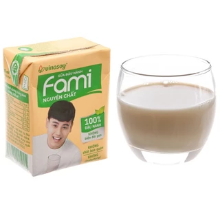 Sữa đậu nành Fami nguyên chất /Canxi vỉ 6 hộp 200ml