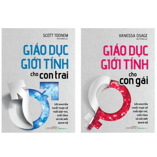 Sách - Combo Giáo Dục Giới Tính Cho Con Trai + Con Gái (Bộ 2 Cuốn) - ML