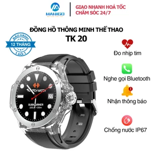 Đồng hồ thông minh thể thao Geyan TK20 Kết nối Bluetooth Định vị chống nước theo dõi sức khỏe bảo hành 1 năm
