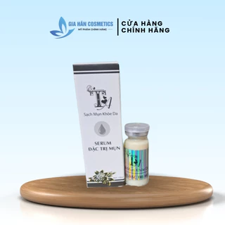 Serum Giảm Mụn Gia Hân Cosmetic Loại Bỏ Các Loại Mụn Ẩn, Mụn Đầu Đen, Mụn Thâm, Thu Nhỏ Lỗ Chân Lông 10ml