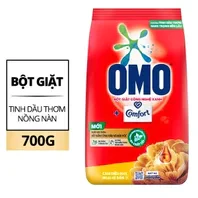 Bột giặt OMO Comfort tinh dầu thơm nồng nàn túi 700g