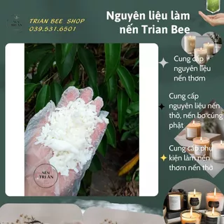 Sáp đậu nành 1kg - sáp thực vật an toàn từ dầu đậu nành