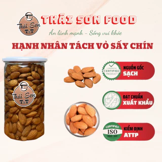 500gram Hạnh Nhân Tách Vỏ Sấy Chín - Thái Sơn Food